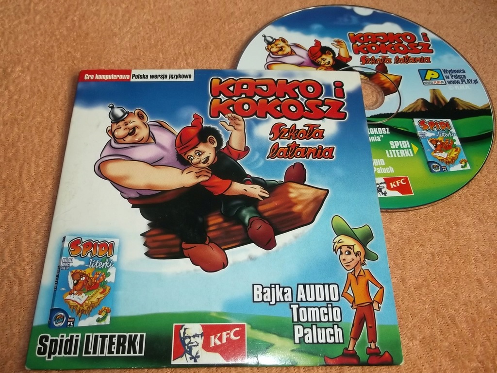 KAJKO I KOKOSZ SZKOŁA LATANIA PL CD Gra PC. - 11418690222 - oficjalne Krótki Plan Wydarzeń Kajko I Kokosz Szkoła Latania