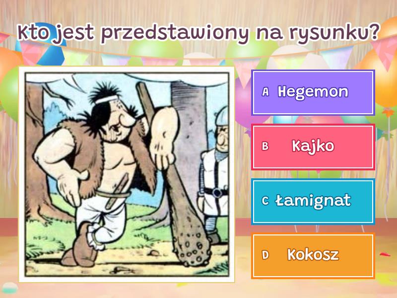 Kajko I Kokosz Szkoła Latania Wordwall