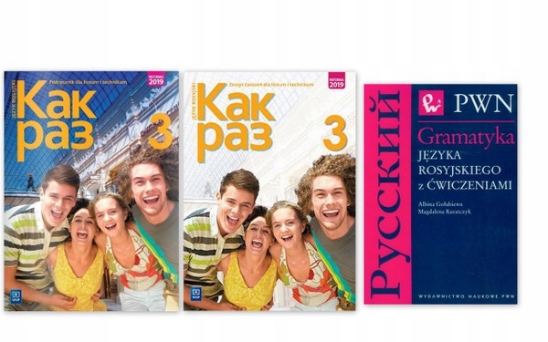 Kak Raz 3 Język rosyjski PODRĘCZNIK+ĆW+gramatyka (13586340898 Podrecznik Jezyk Rosyjski Klasa 7