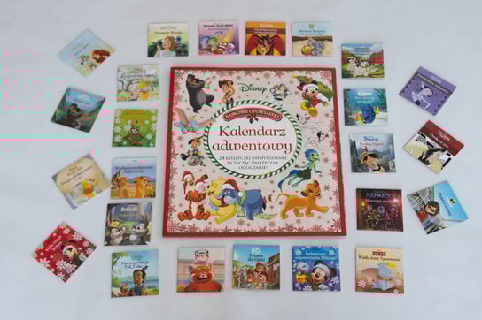 Kalendarz adwentowy. Bajkowe opowiastki. Disney - Opracowanie zbiorowe Kalendarz Bajki Do Czytania 2018