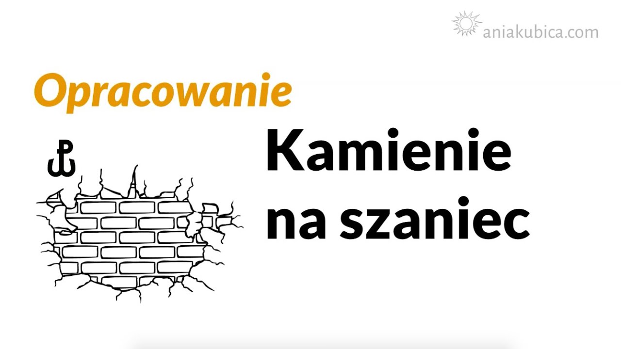Kamienie Na Szaniec Karta Pracy Pdf