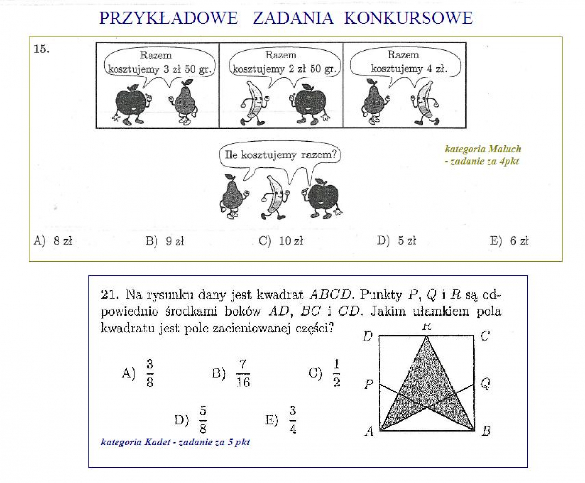 Kangur Matematyczny 2019 Odpowiedzi Pdf