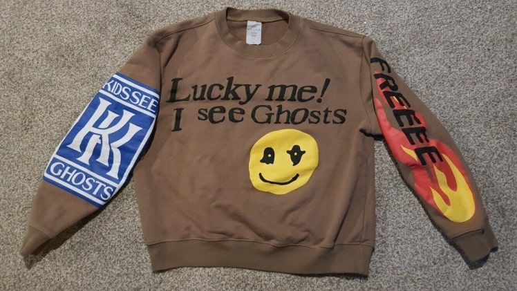 Kanye West Lucky Me I See Ghosts Hoodie - Stars Fact Lucky Me I See Ghosts