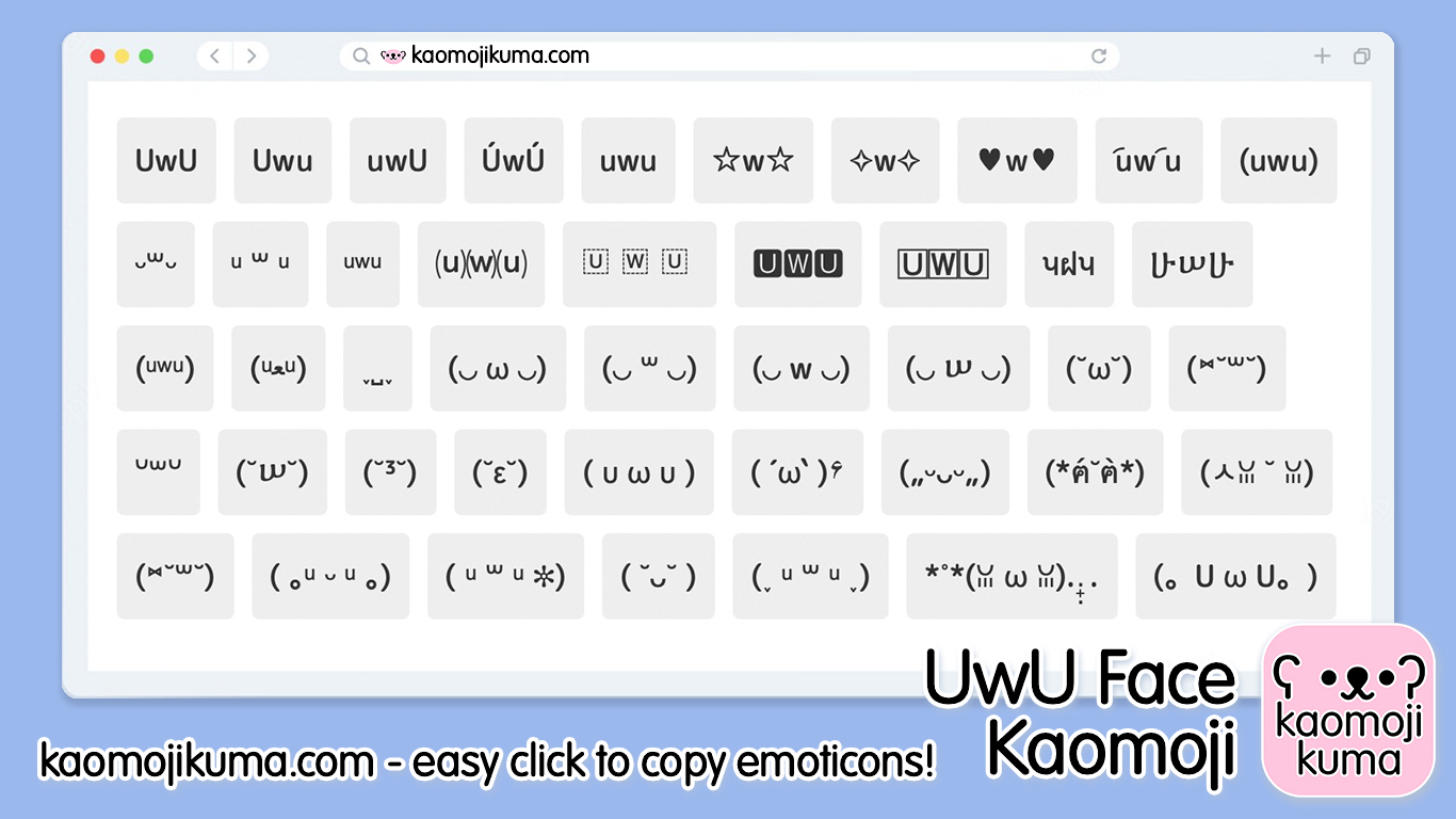 How To Do Uwu Face