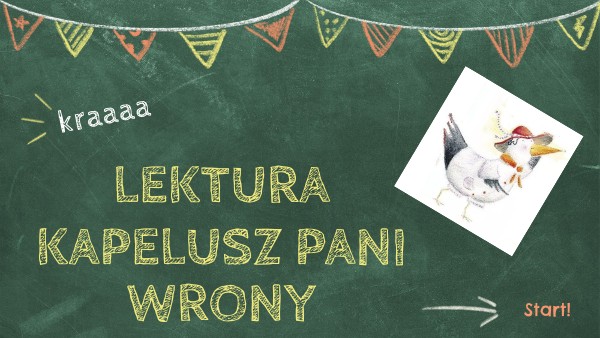 KAPELUSZ PANI WRONY Kapelusz Pani Wrony Karta Pracy