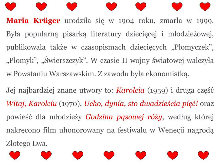 Karolcia Tekst Do Czytania Chomikuj