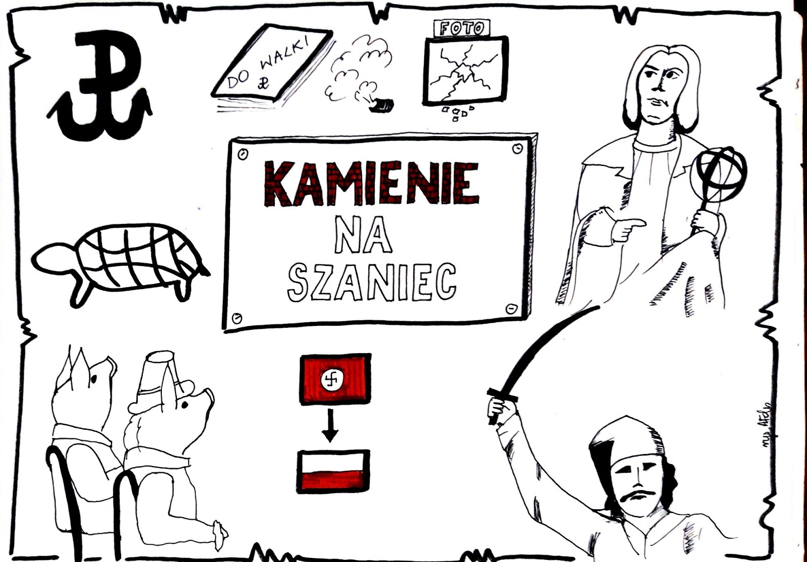 Kamienie Na Szaniec Karta Pracy Odpowiedzi