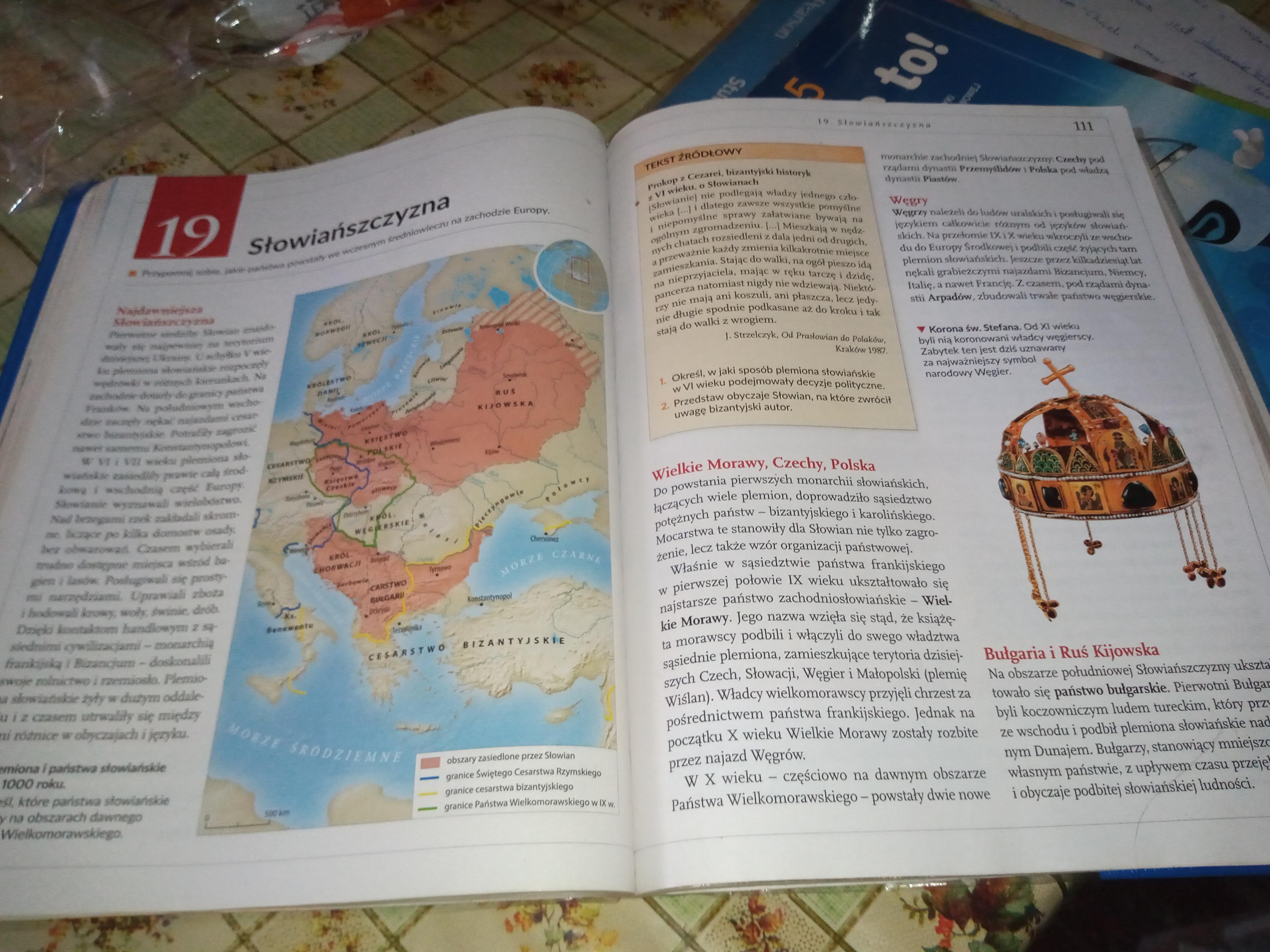 Karta pracy KLASA 5/T.19: POCZĄTKI ŚREDNIOWIECZA. POWTÓRZENIE. ZAPOZNAJ Sprawdzian Z Historii Klasa 5