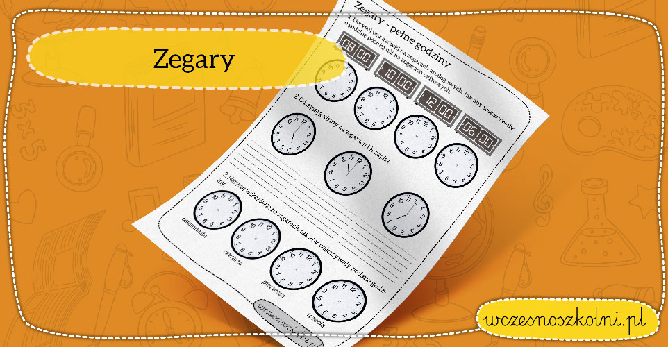 Zegary Pełne Godziny Karta Pracy