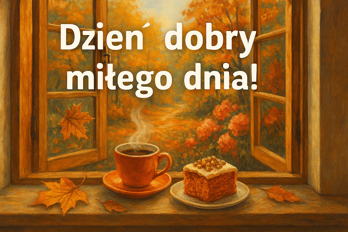 Jesienne Kartki Na Powitanie Dnia