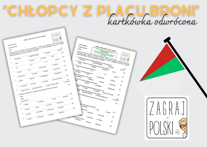 Kartkówka odwrócona – "Chłopcy z Placu Broni" Ferenca Molnára • Złoty Sprawdzian Chłopcy Z Placu Broni