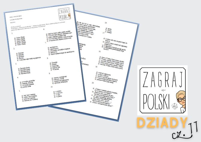 Dziady Cz Ii Kartkowka