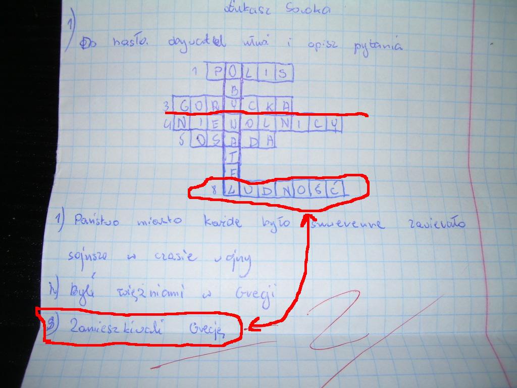 Kartkowka Z Historii Klasa 7