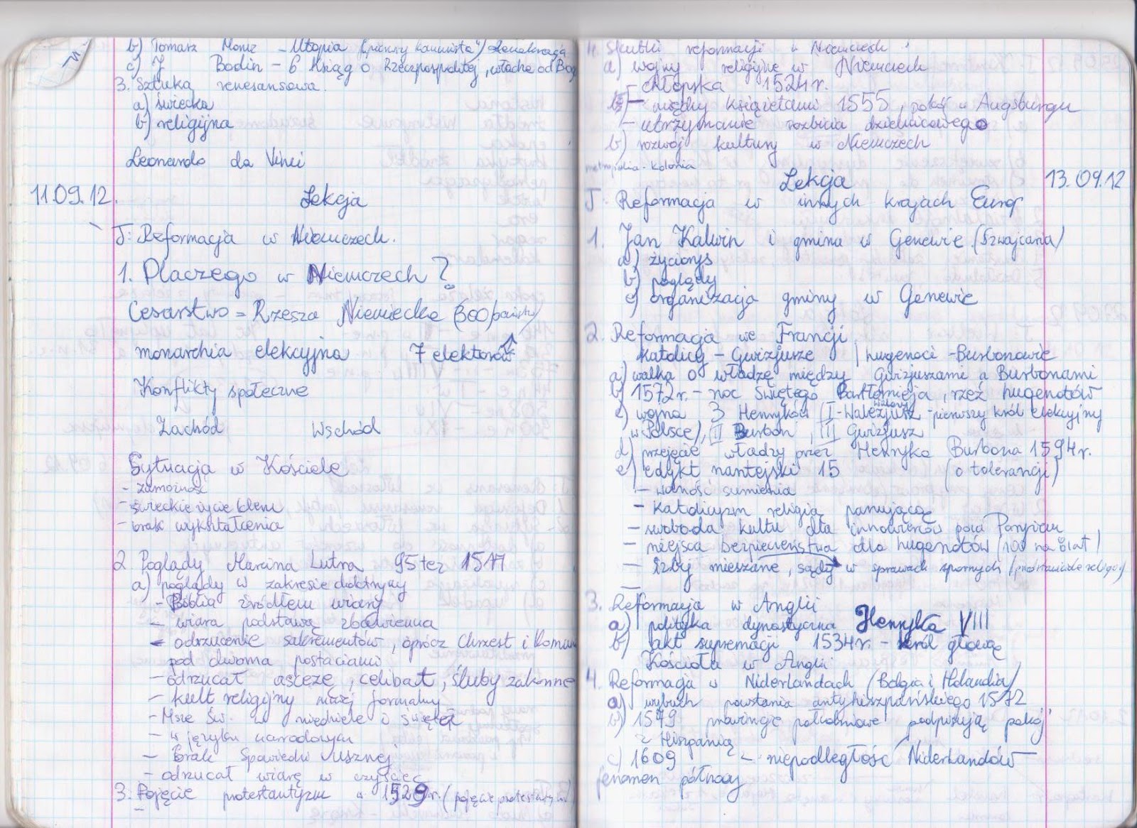 Kartkówka Z Wieków Historia Klasa 4
