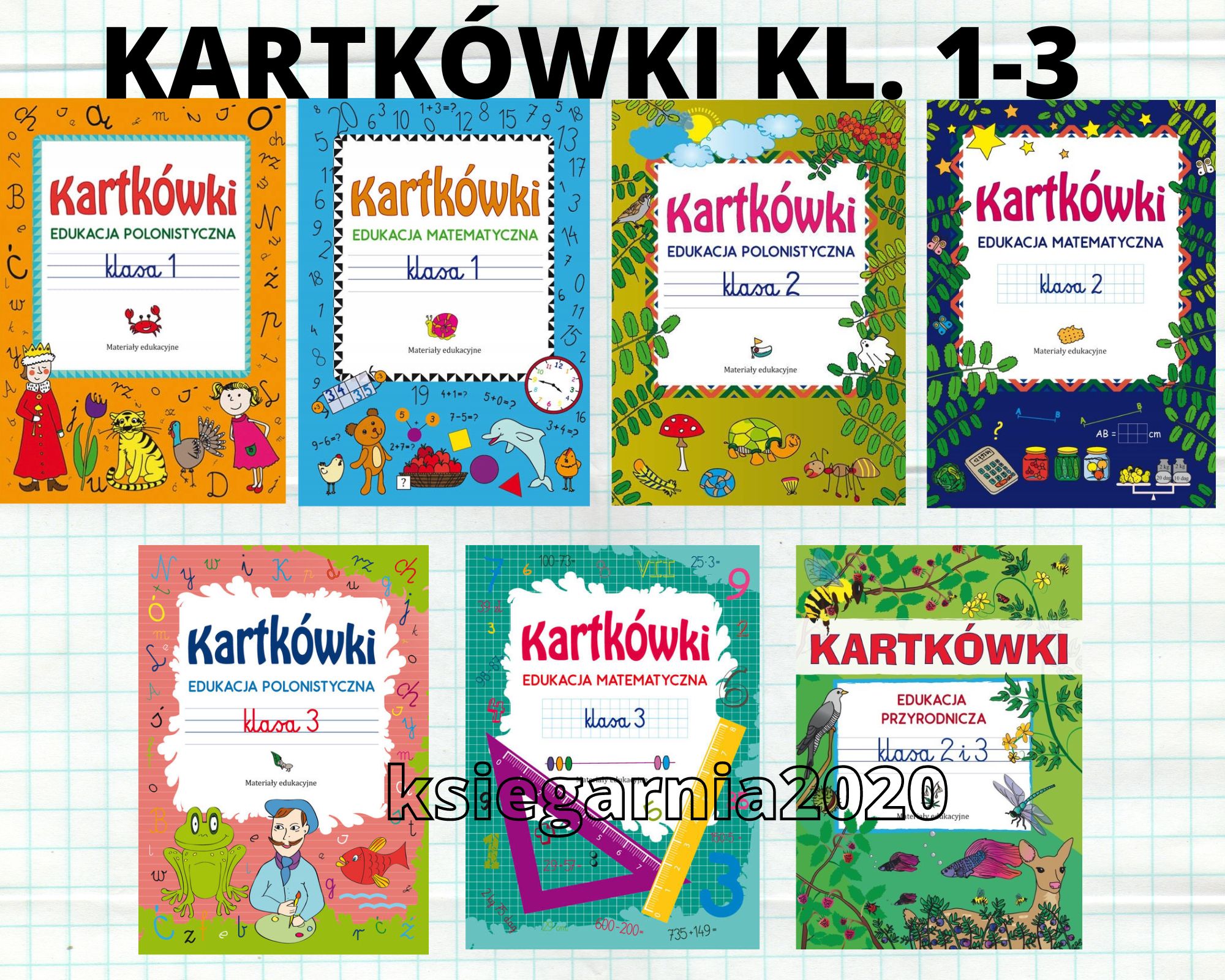 Kartkówki polonistyczno-matematyczne kl. 1-3 (11422029333) | Podręcznik Oto Ja Klasa 3 ćwiczenia Polonistyczno Społeczne Rozwiązania