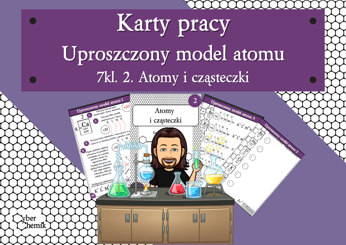 Karty pracy- Klasa 7. Chemia – Uproszczony model atomu • Złoty nauczyciel Uzupełnij Tabelę Uproszczony Model Atomu