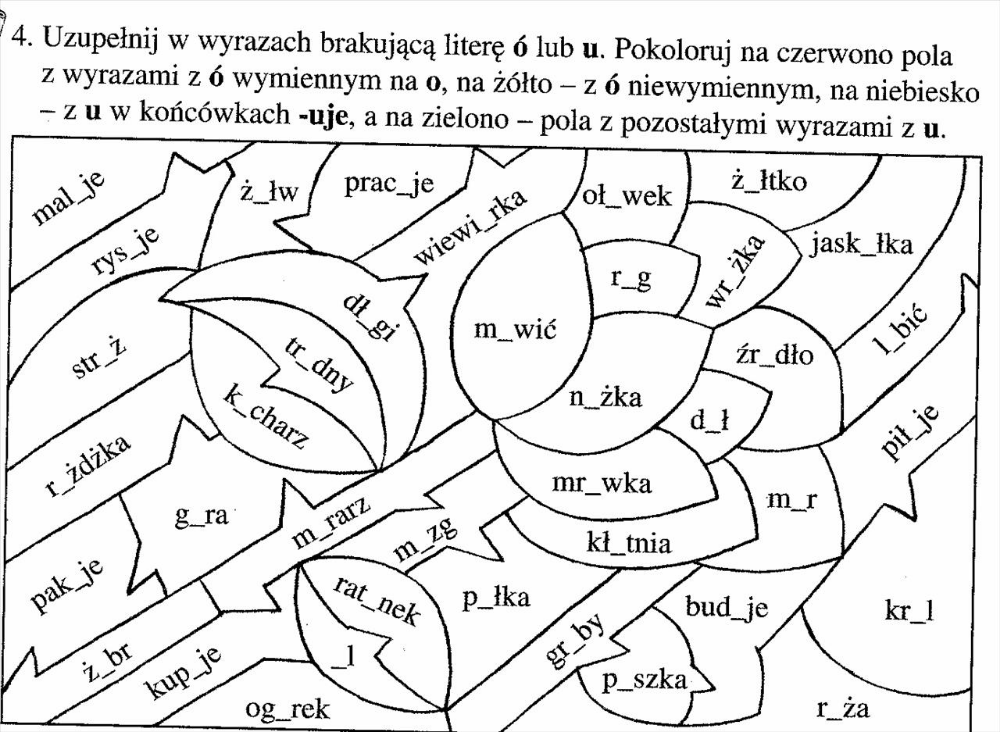 Karty Pracy Kolorowanki Ortograficzne Do Wydruku Pcmi - vrogue.co Cwiczenia Ortograficzne Gimnazjum Do Wydruku