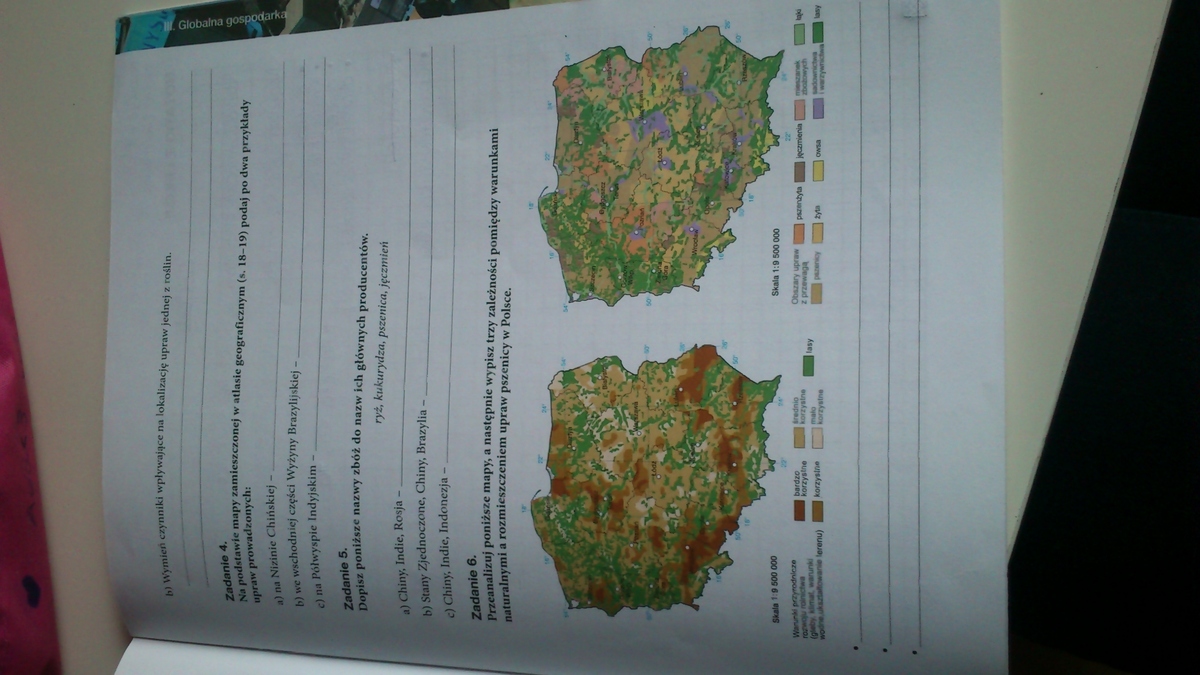 Karty pracy OBLICZA GEOGRAFII, pilne! Tematy: Czynniki rozwoju Oblicza Geografii 2 Rolnictwo