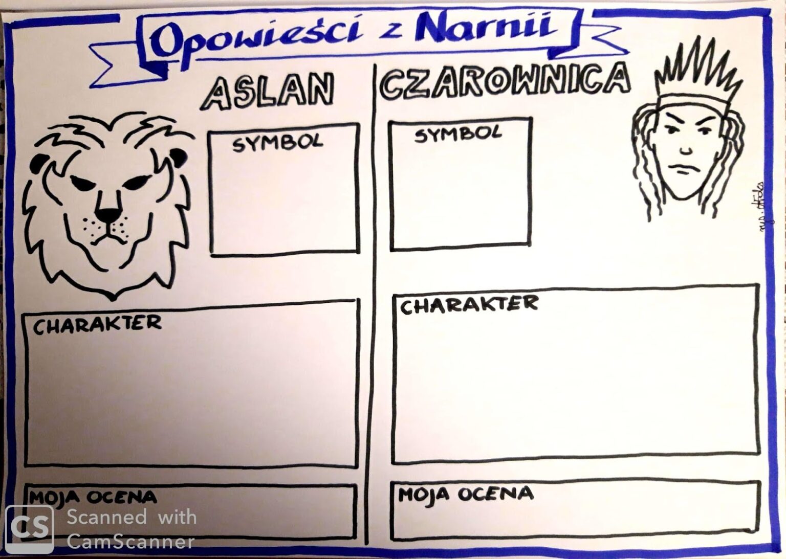 Karty pracy - "Opowieści z Narnii" • Złoty nauczyciel Opowieści Z Narnii Wypracowanie Klasowe