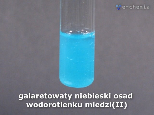 Kation miedzi(II) - e-fektowne doświadczenia chemiczne Właściwości Wodorotlenku Miedzi Ii