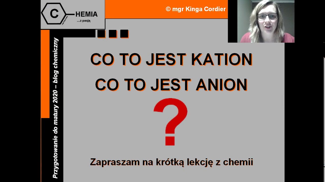 Jak Obliczyc Kationy I Aniony