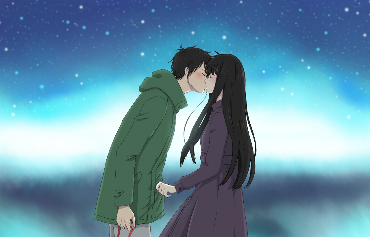 Kazehaya & Sawako - kimi ni todoke Photo (27672354) - Fanpop Kimi Ni Todoke Sawako And Kazehaya Kiss