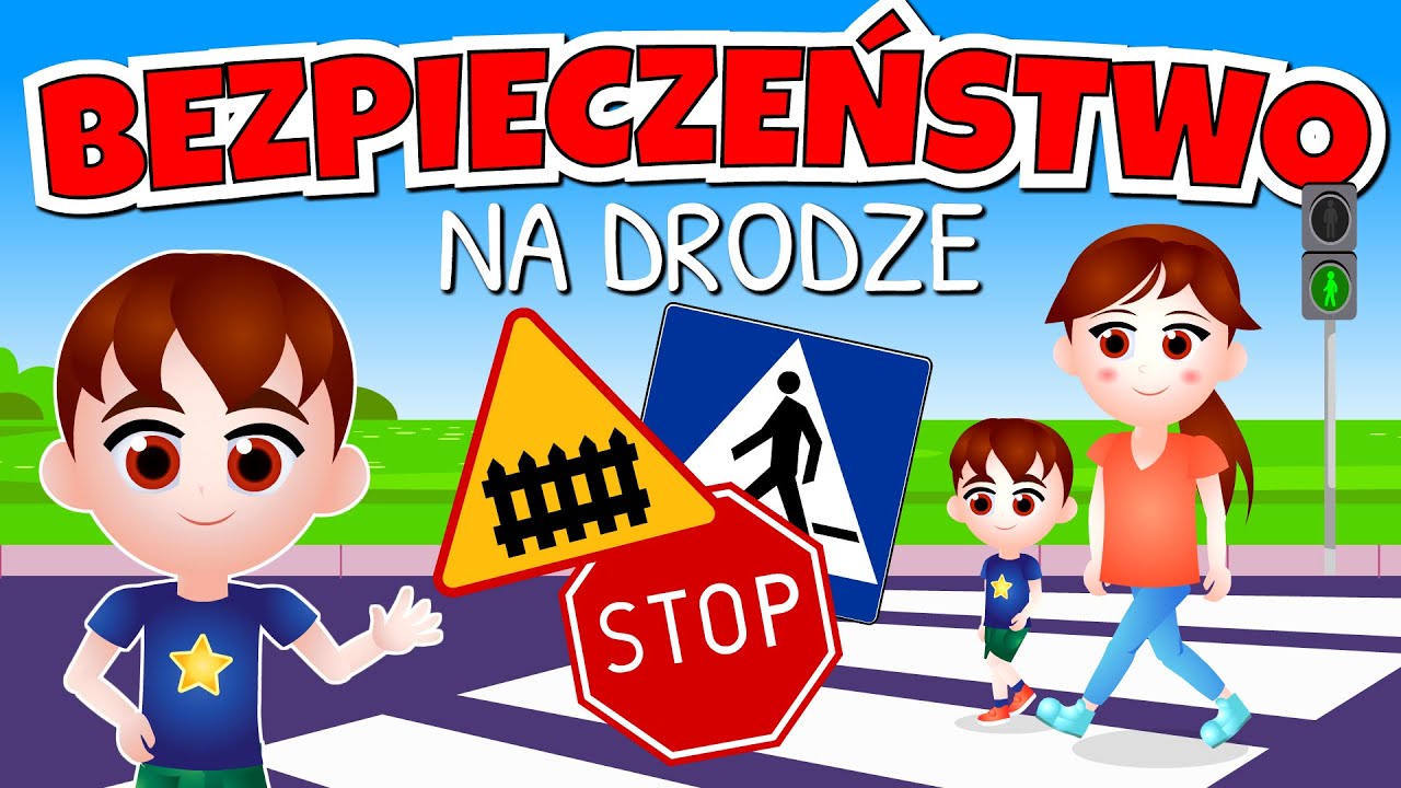 Kazio i BEZPIECZEŃSTWO NA DRODZE film edukacyjny dla dzieci 🔴🟢 - YouTube Youtube Znaki Drogowe Dla Dzieci