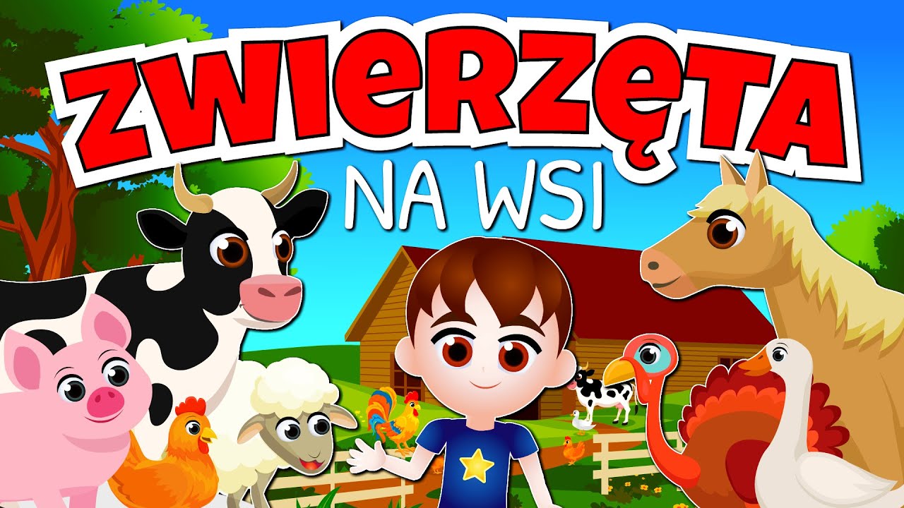 Kazio i ZWIERZĘTA NA WSI dla dzieci 🐷 Film edukacyjny | Bajka o Ogloszenia Moja Ostroleka Pl Zwierzeta Gospodarcze 81 1
