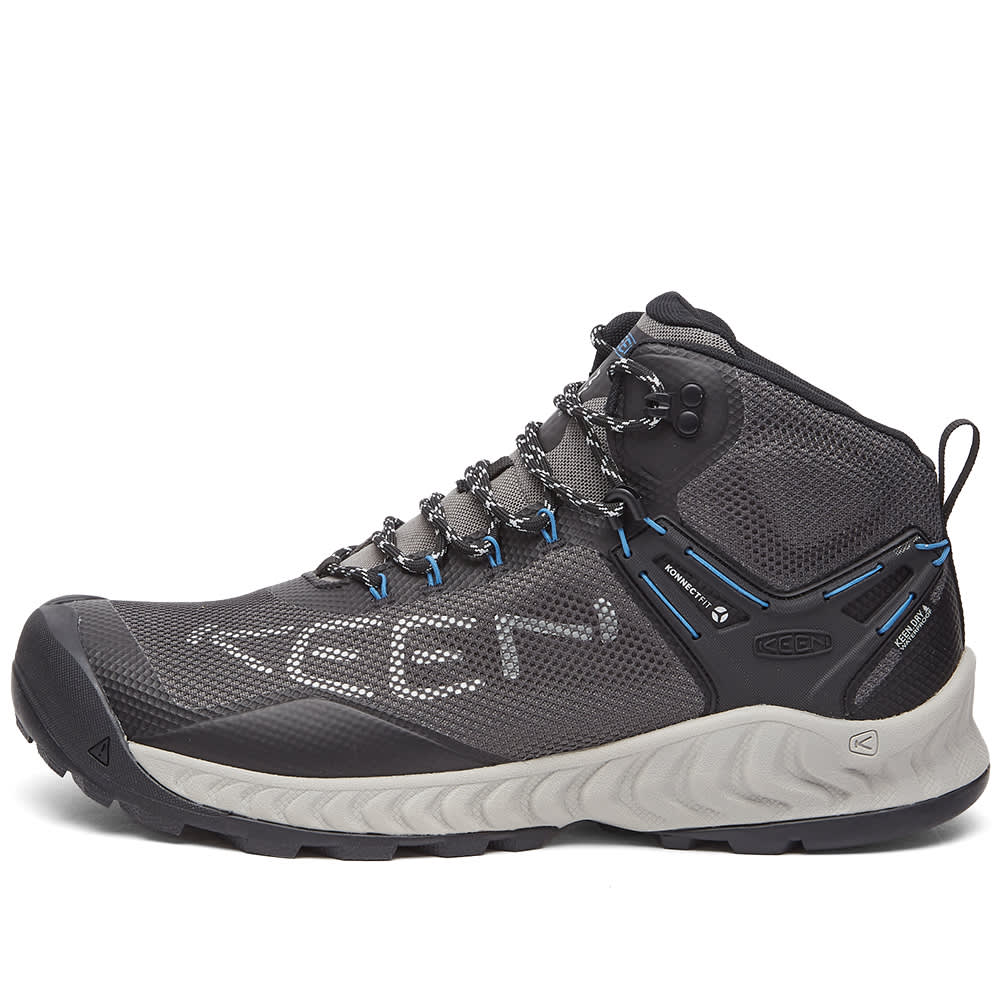 KEEN Nxis Evo Mid WP Black | END. (NZ) Generałowie Wp W Służbie Czynnej