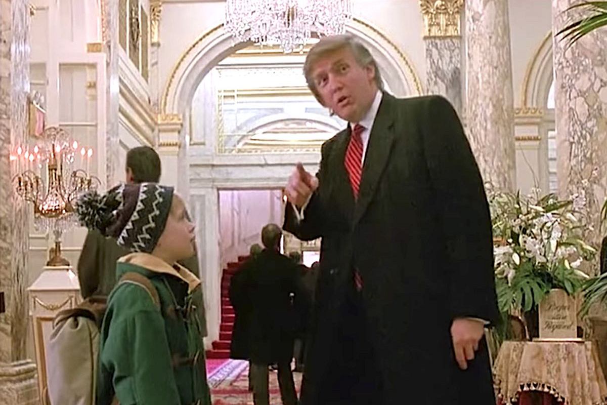 Kevinowi w Nowym Jorku wskazywał drogę, rozumiał steki. A jak Kevin Sam W Nowym Jorku Donald Trump