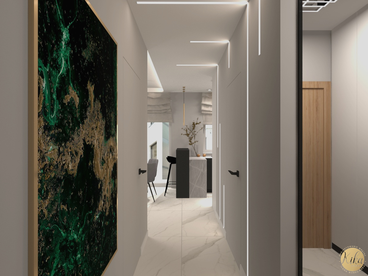 KIKA STUDIO - PROJEKT MIESZKANIA – PIOTRKÓW TRYB. Mieszkania Piotrków Tryb Na Sprzedaż