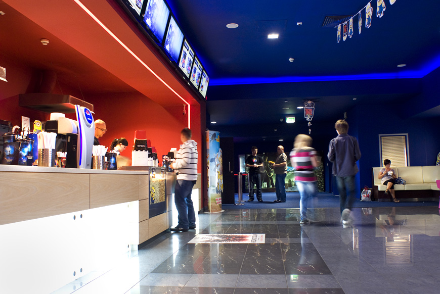 Kino w G.H.Focus Park | żera2 ARCHITEKCI Focus Mall Kino Piotrków Repertuar