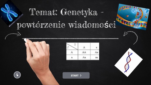 kl 8 Genetyka - powtórzenie Genetyka Sprawdzian Klas 8