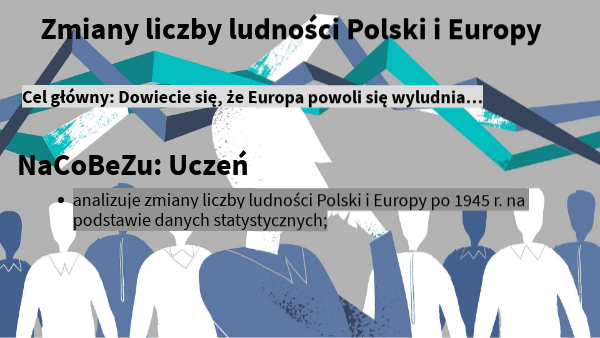 Kl. VII Zmiany liczby ludności Polski I Europy Zmiany Liczby Ludnosci Polski I Europy Test