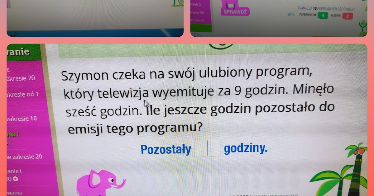 Matzoo Klasa 3 Zadania Tekstowe