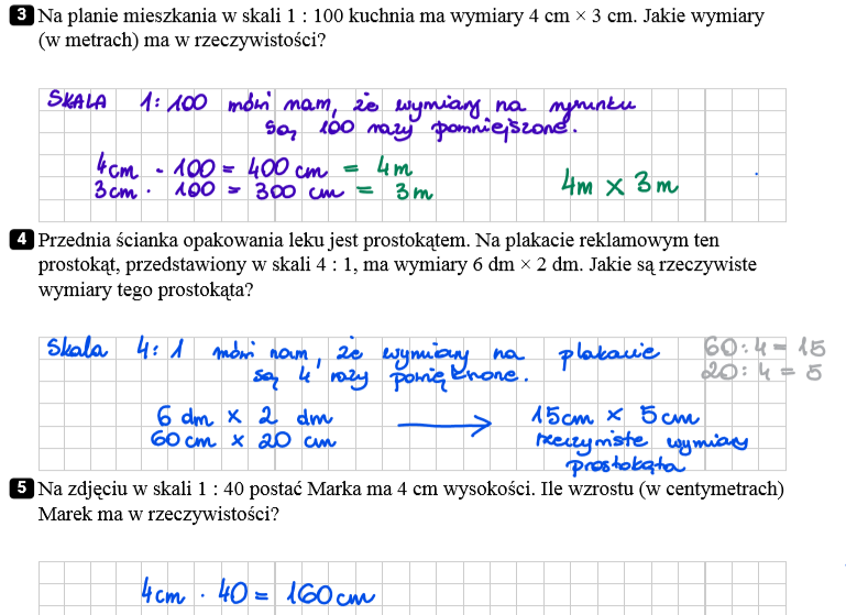 KLASA 4: Temat: Skala, mapa i plan. Skala Mapy Zadania Klasa 4