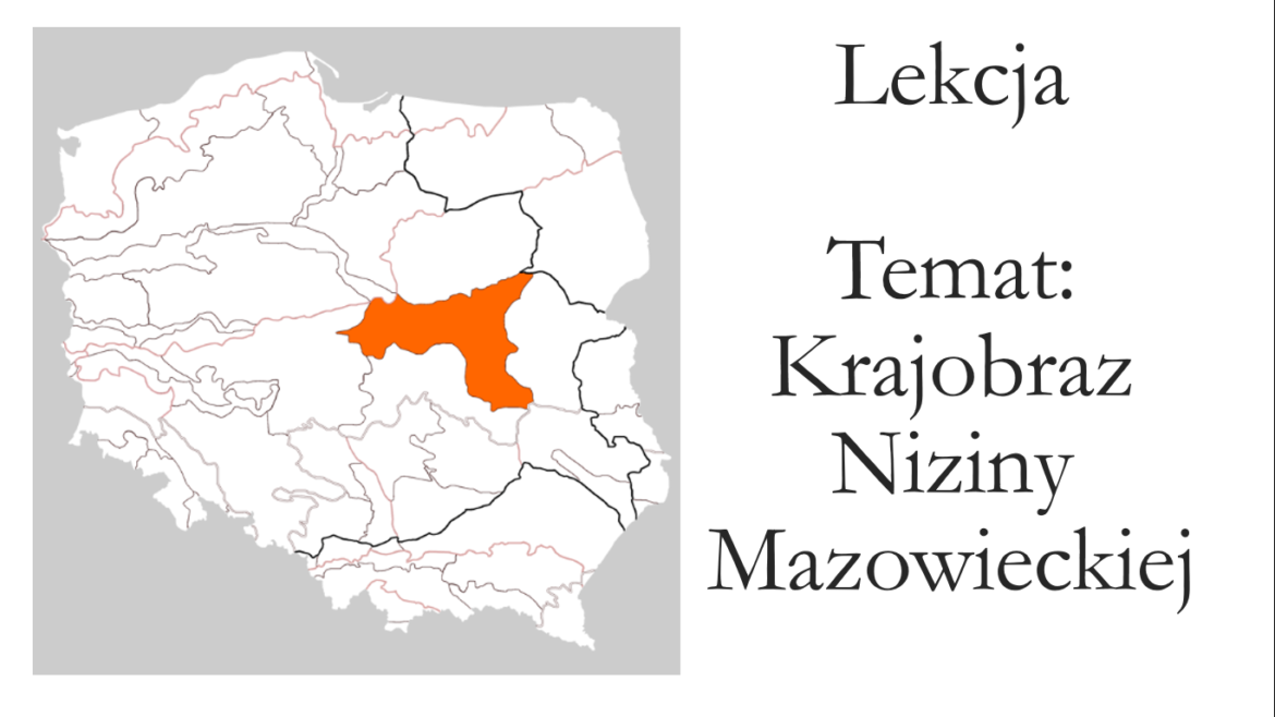 Krajobraz Niziny Mazowieckiej Klasa 5 Kartkowka