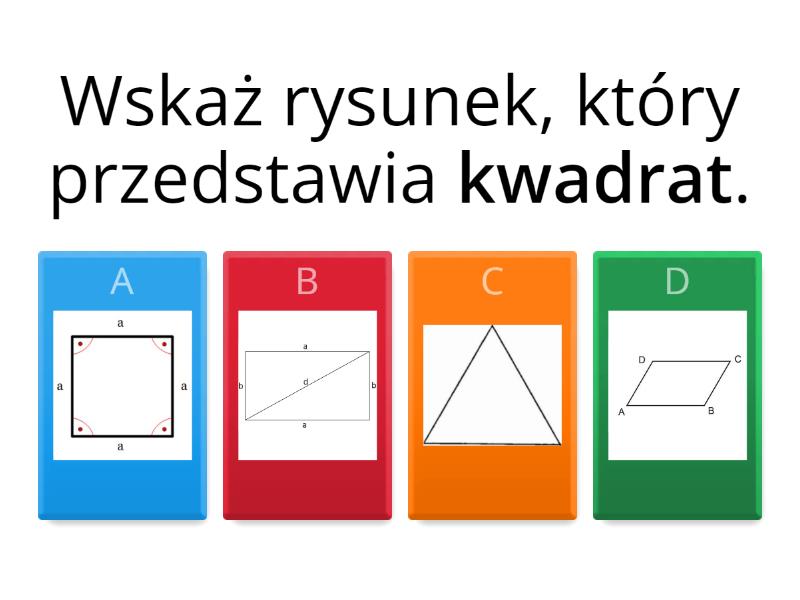 Prostokąty I Kwadraty Klasa 5
