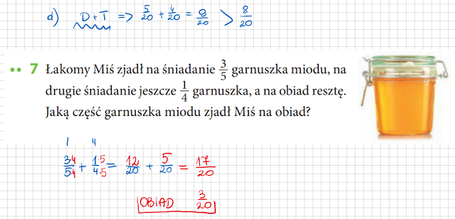 KLASA 5 Temat: Dodawanie i odejmowanie ułamków o różnych mianownikach. Dodawanie I Odejmowanie Ułamków Zwykłych Klasa 5 Sprawdzian Pdf