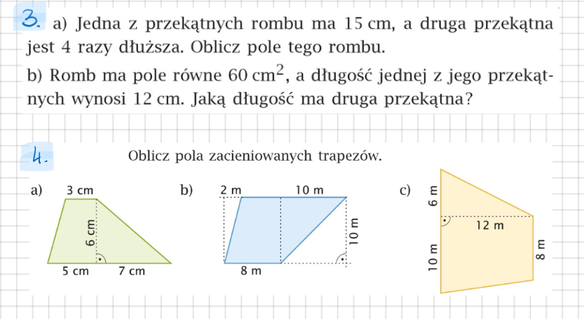 KLASA 5: Temat: Zadania powtórzeniowe - Pola figur. Sprawdzian Pola Figur Klasa 5 Pdf