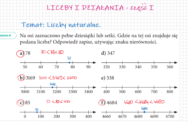Działania Na Liczbach Naturalnych Klasa 6