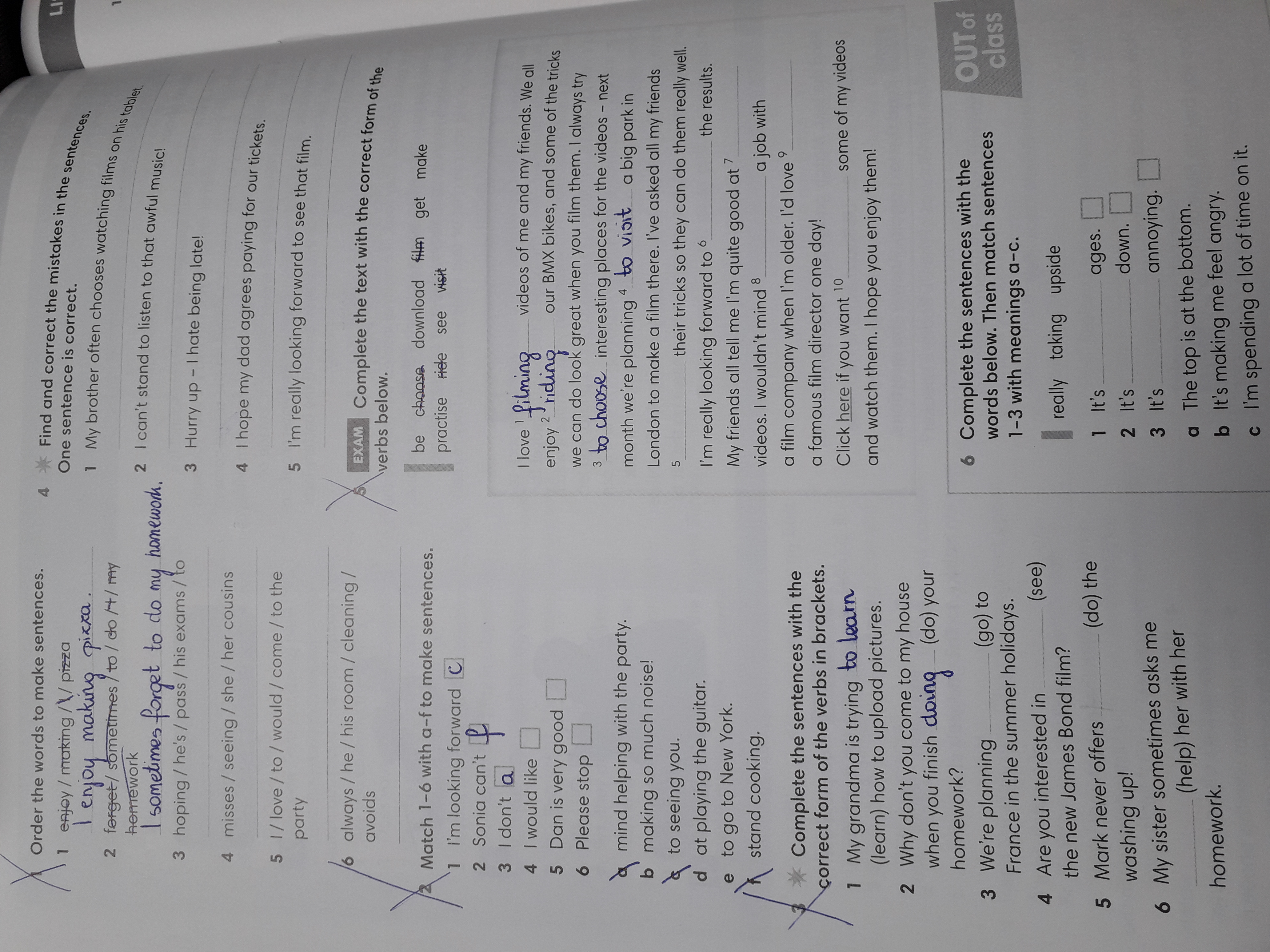 Klasa 8 zad z angielskiego w załączniku - Brainly.pl Sprawdzian Z Angielskiego Klasa 8 Unit 3 Repetytorium ósmoklasisty
