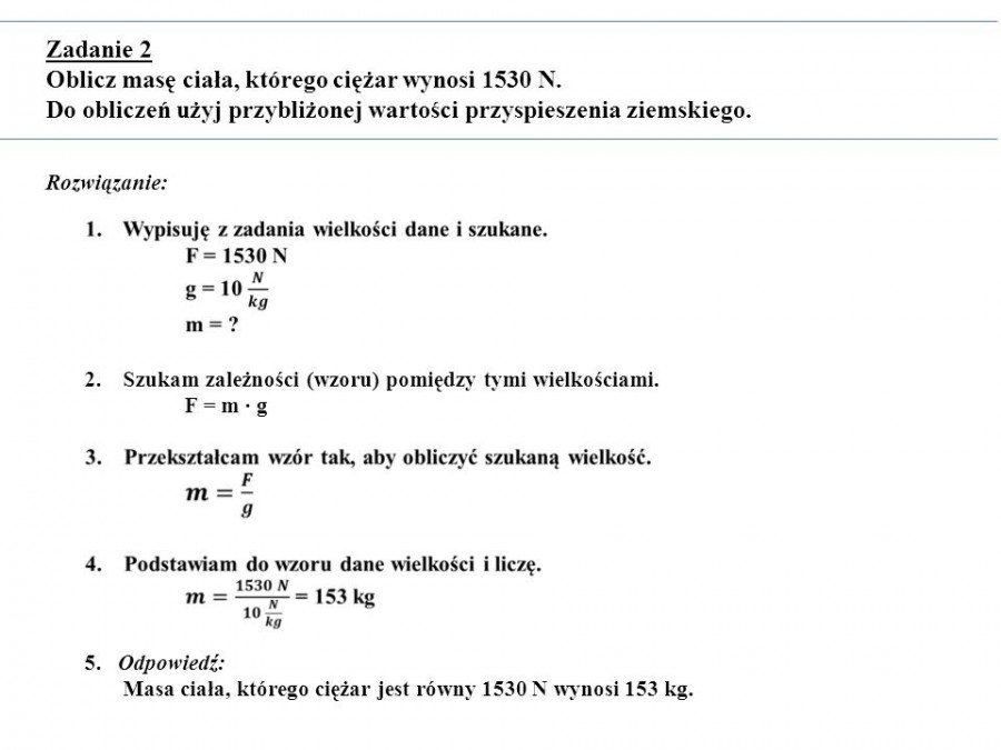 Klasa VII Fizyka Lubsza, Mąkoszyce Fizyka Klasa 7 Dzial 3 Sprawdzian