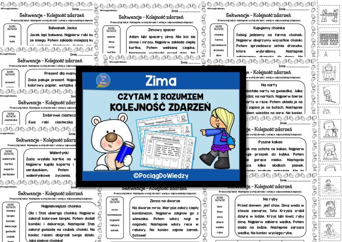Klasy 1-3. Edukacja polonistyczna • Strona 30 z 37 • Złotynauczyciel Sprawdzian Klasa 3 Edukacja Polonistyczna