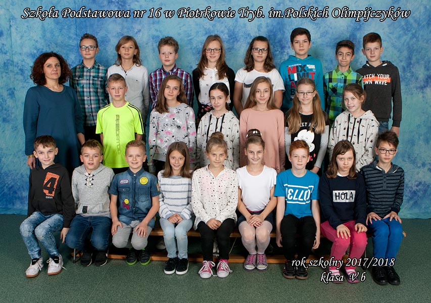 klasy szóste | Szkoła Podstawowa nr 16 w Piotrkowie Trybunalskim im Szkola Podstawowa Nr 16 Piotrkw Trybunalski