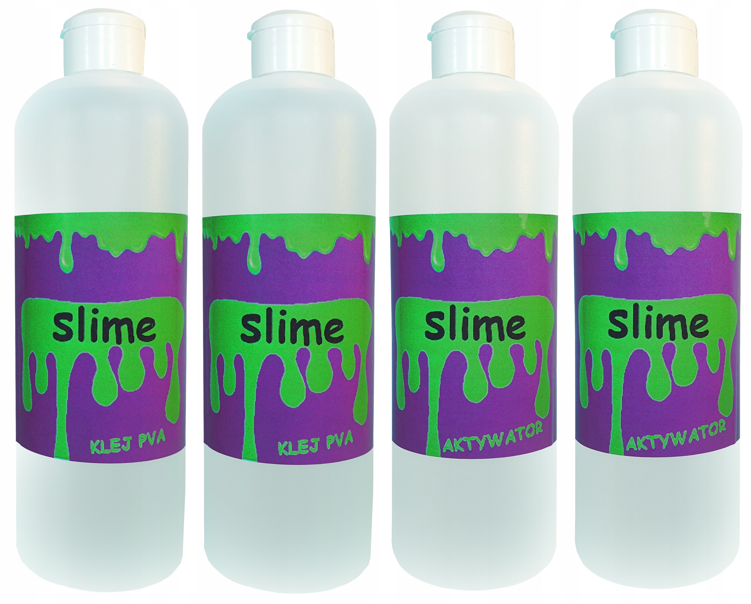 KLEJ PVA SLIME 2L ZESTAW GLUTY aktywator do glutów 12058849902 - Allegro.pl Klej Pva Do Slime Empik