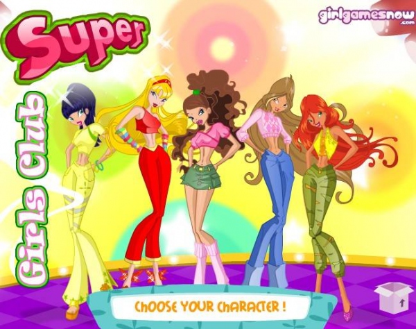 Klub Super dziewczyn - Gry dla Dzieci, Czas Dzieci Gry Super Fajne Dla Dziewczyn