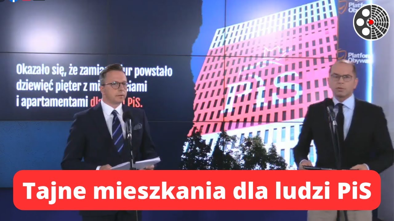 Koalicja Obywatelska: Tajne mieszkania dla ludzi #PiS - YouTube Mieszkania Dla Pracowników Cywilnych Wojska