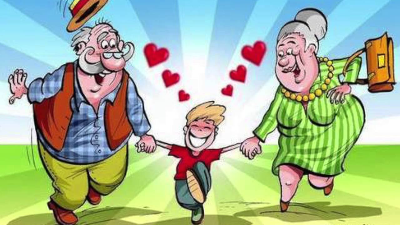 Kochani Babcia i Dziadek - YouTube Jak Przebrac Dziecko Za Dziadka