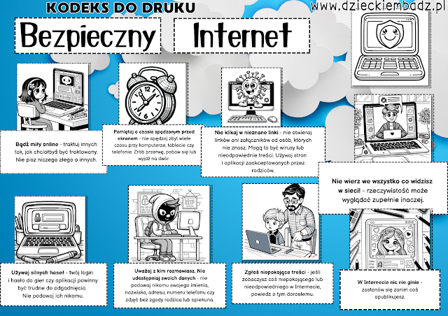 Zasady Korzystania Z Internetu Dla Dzieci